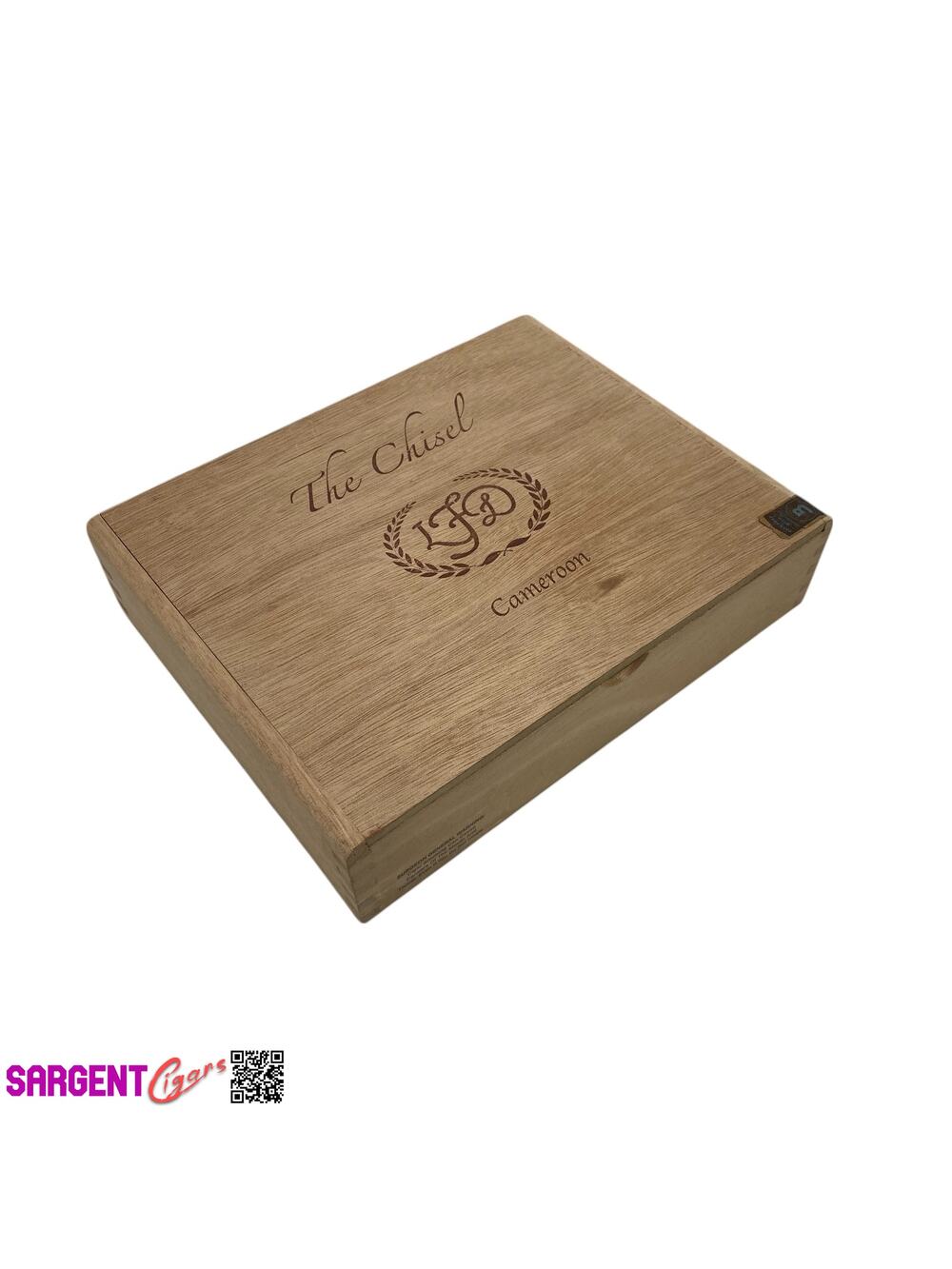 LFD Chisel Empty Wooden Cigar Box 8.75x7x2